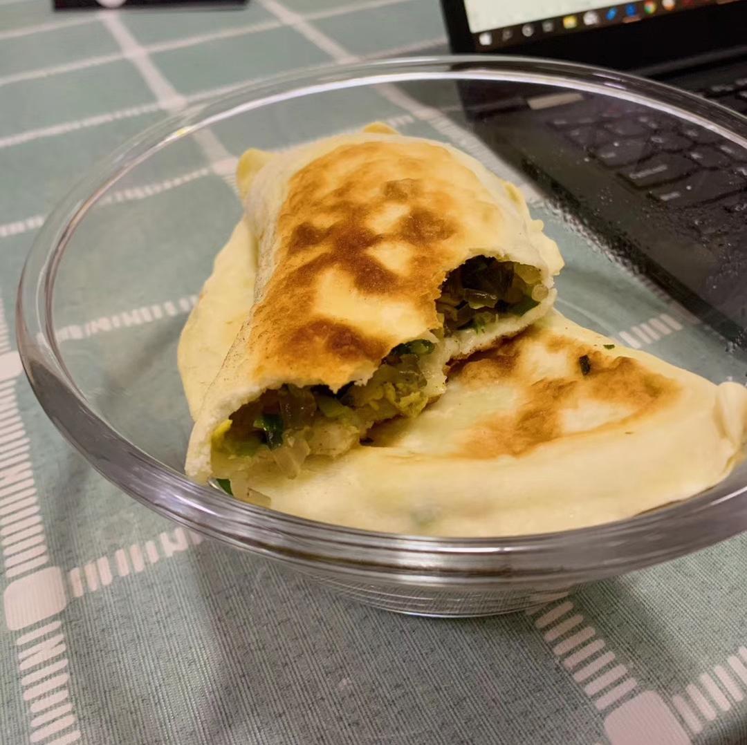 韭菜鸡蛋馅饼