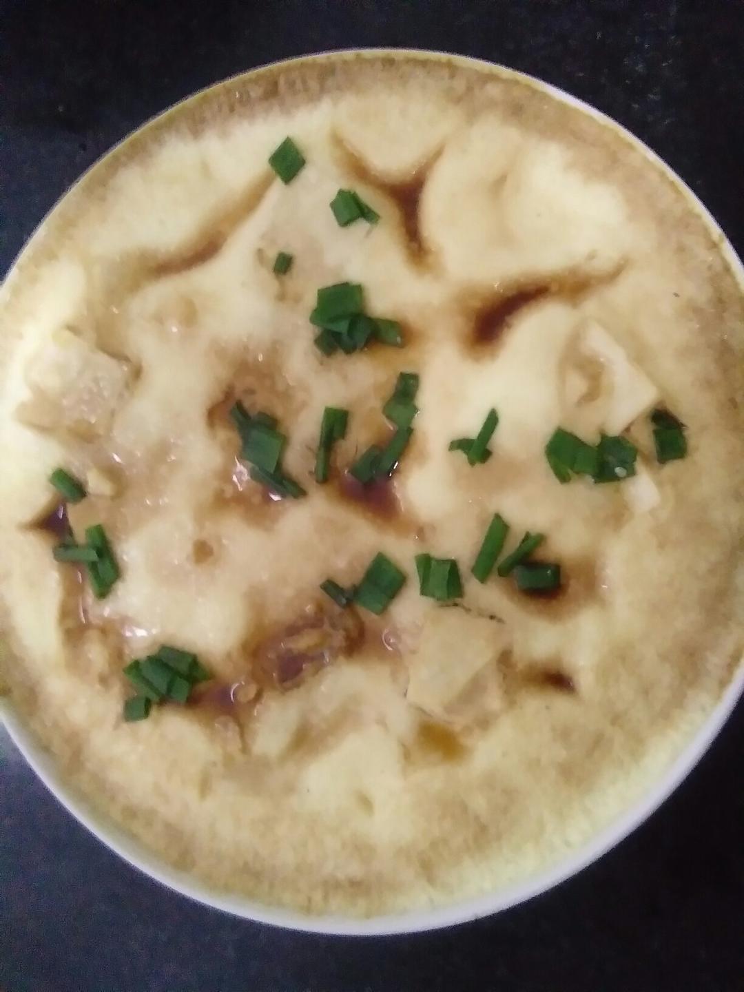 豆腐蒸蛋
