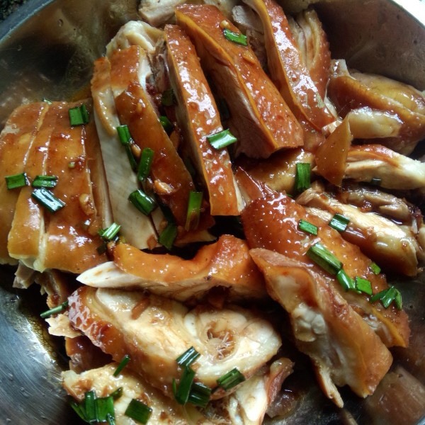 做的酱油鸡