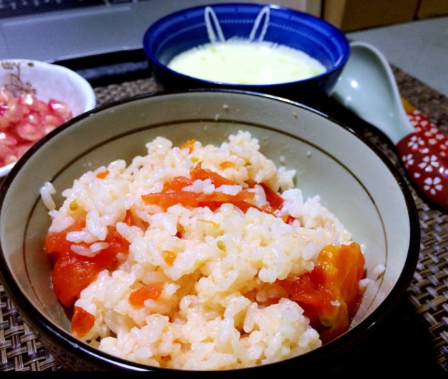 整个番茄饭