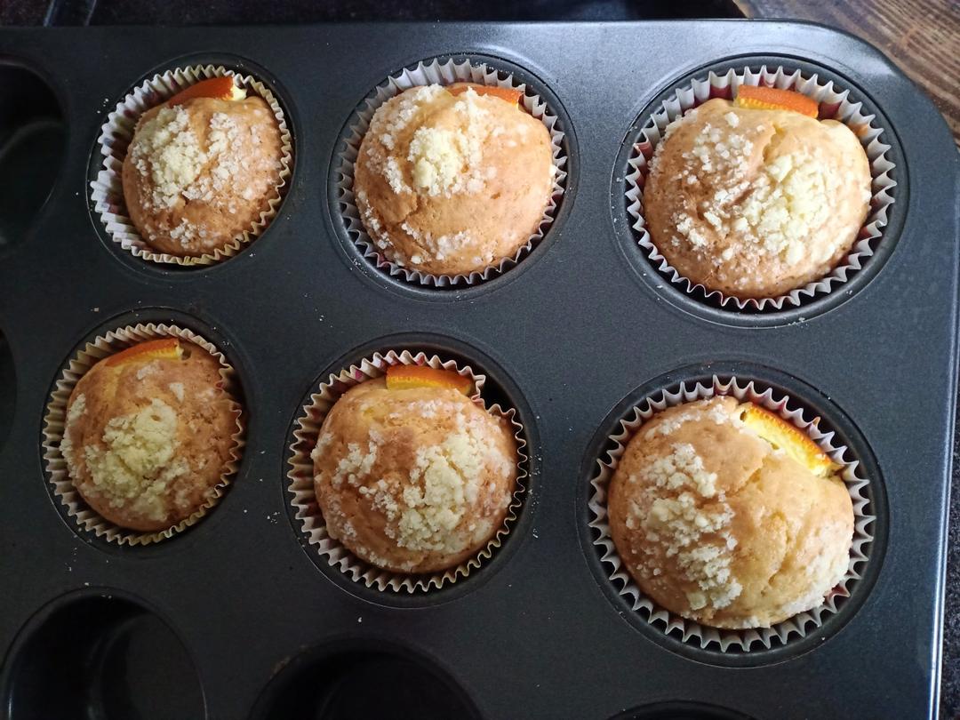 比爆浆蓝莓麦芬还要好吃的香橙麦芬