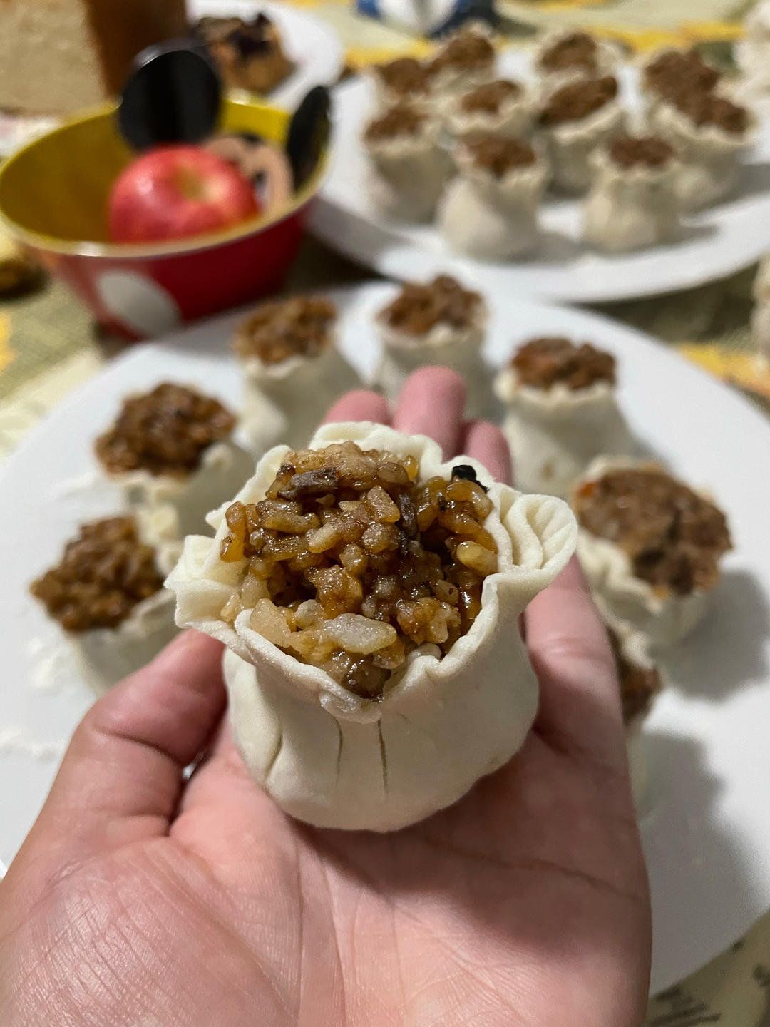 猪肉春笋糯米烧麦
