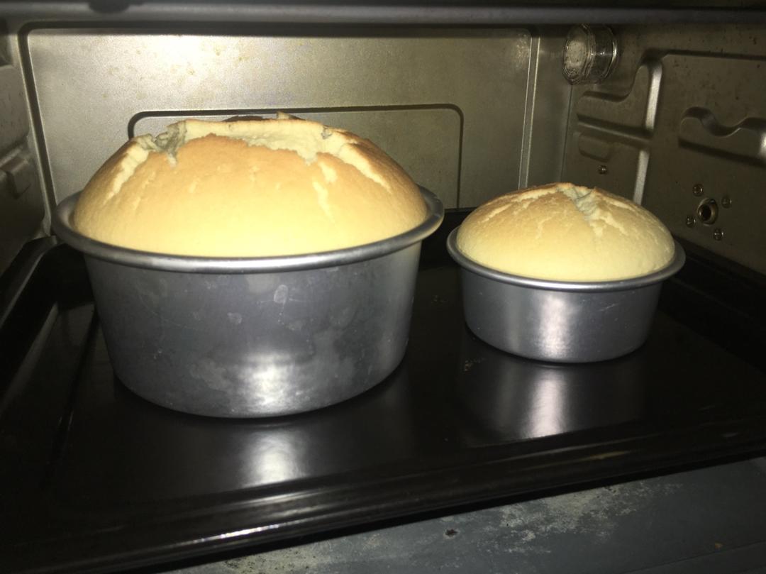 《Tinrry+》戚风蛋糕（6寸配方）（基础、超详细教程）