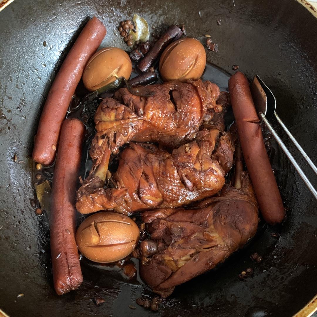 卤鸡腿（直逼广九直通车鸡腿）