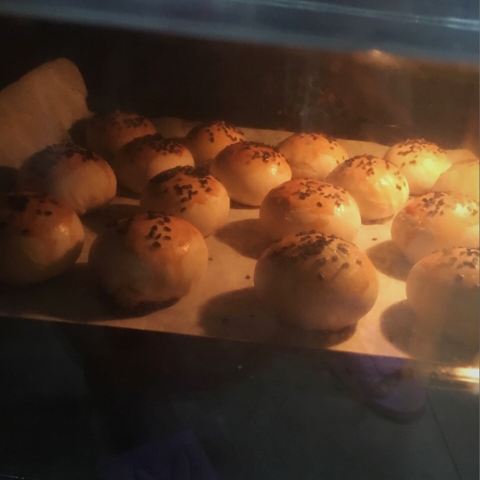 红豆酥饼（附油酥不测漏的办法）