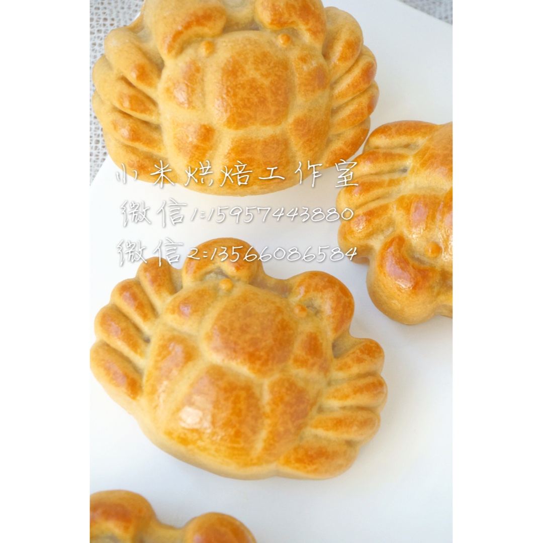 小米烘焙的糖花