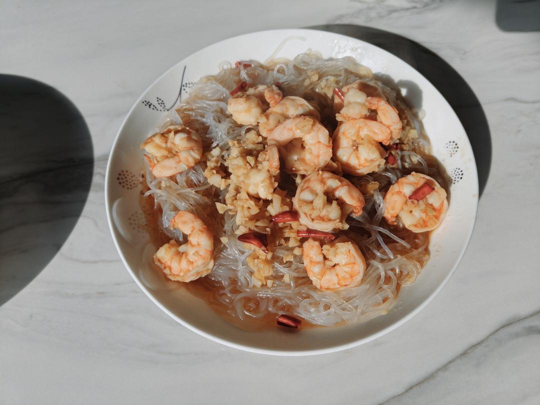 蒜蓉粉丝开背虾