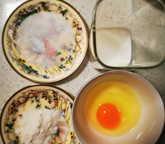 纯奶手撕吐司的做法 步骤1