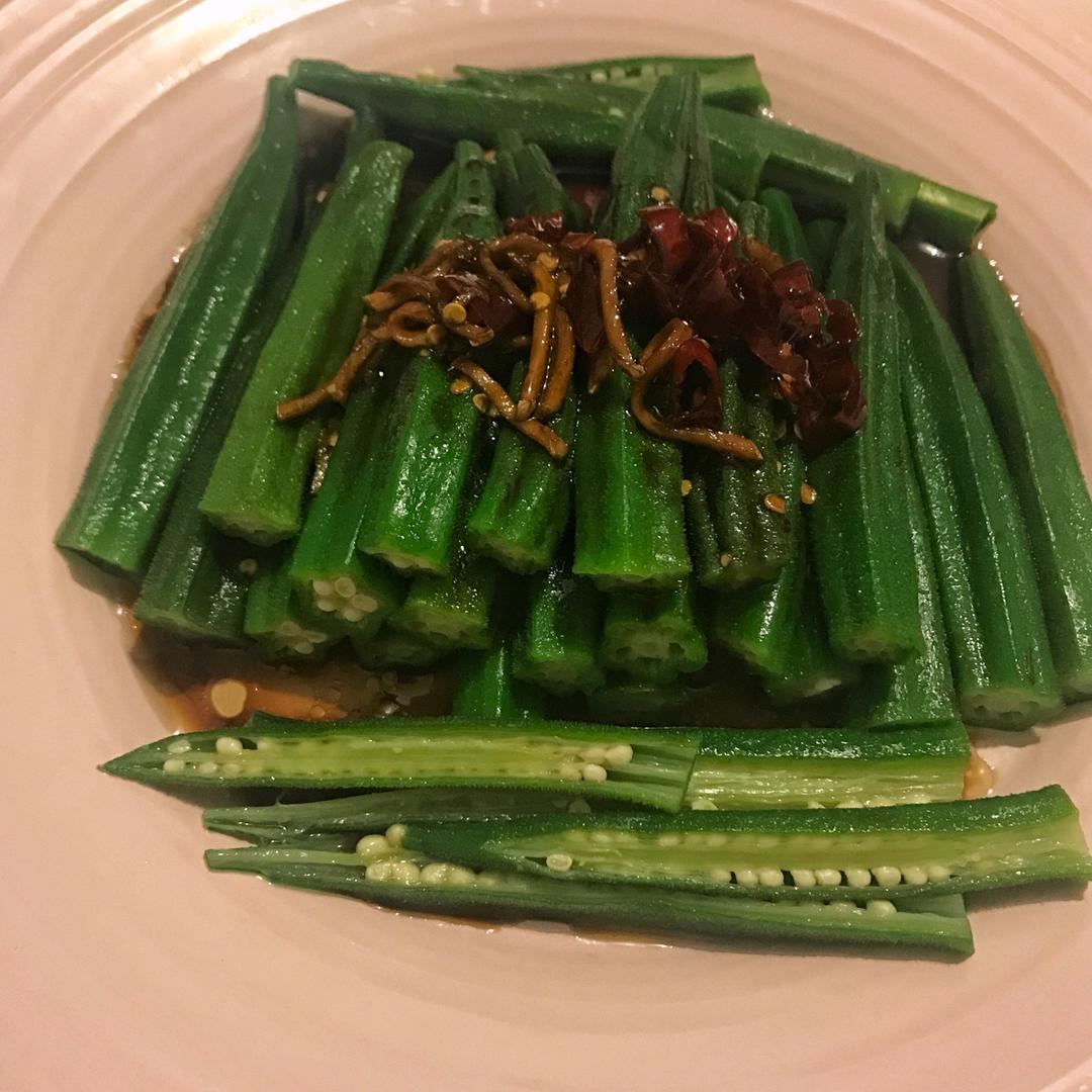 【白灼秋葵】清爽简单