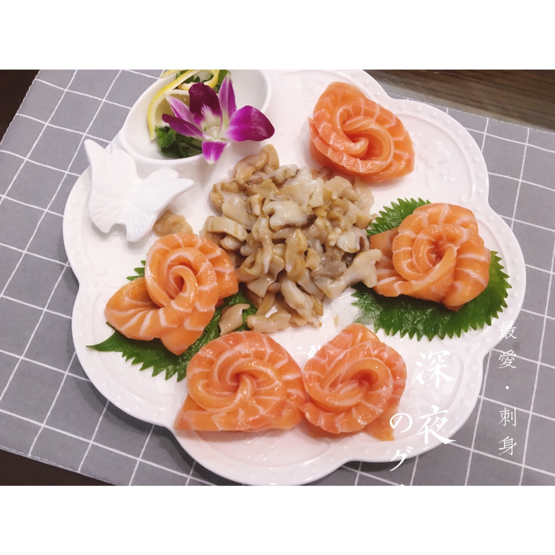 象拔蚌刺身