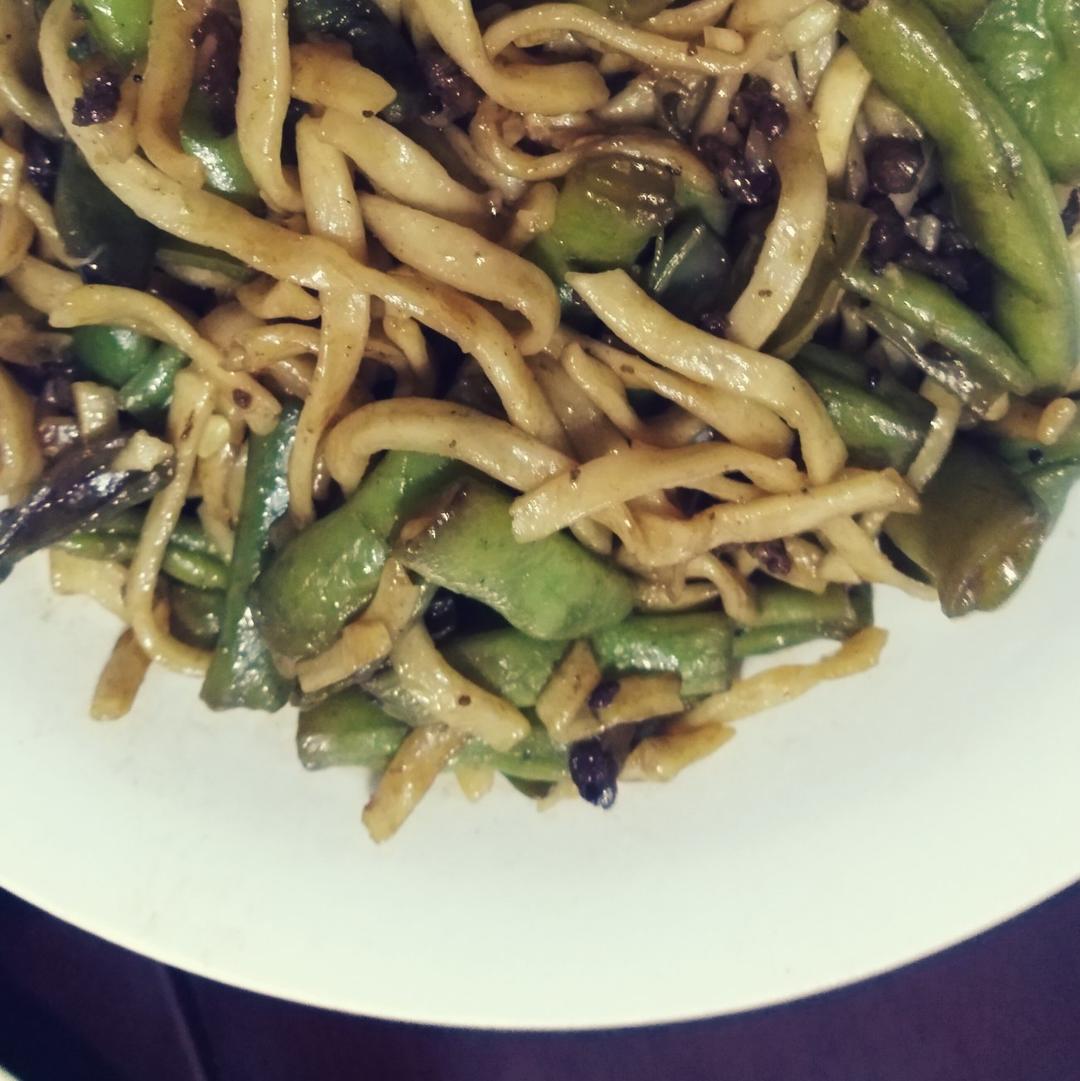豆角焖面