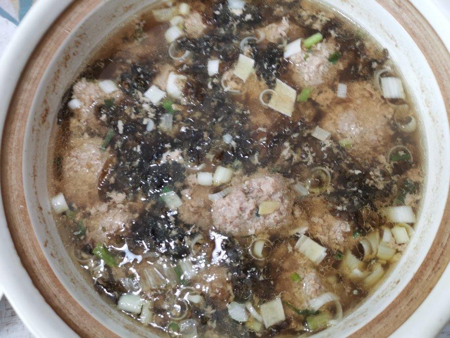 家常版牛肉丸子汤