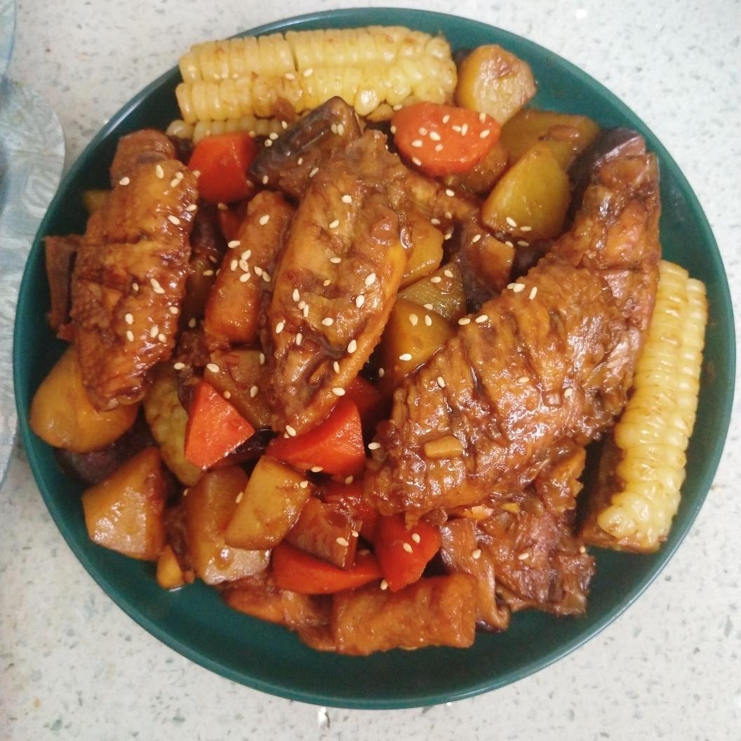 超简单的可乐鸡翅煲