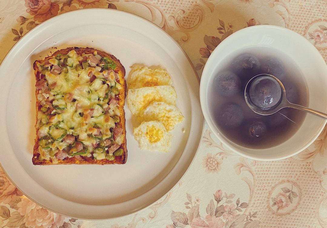 一人份吐司披萨【最好吃的披萨·快手营养早餐】