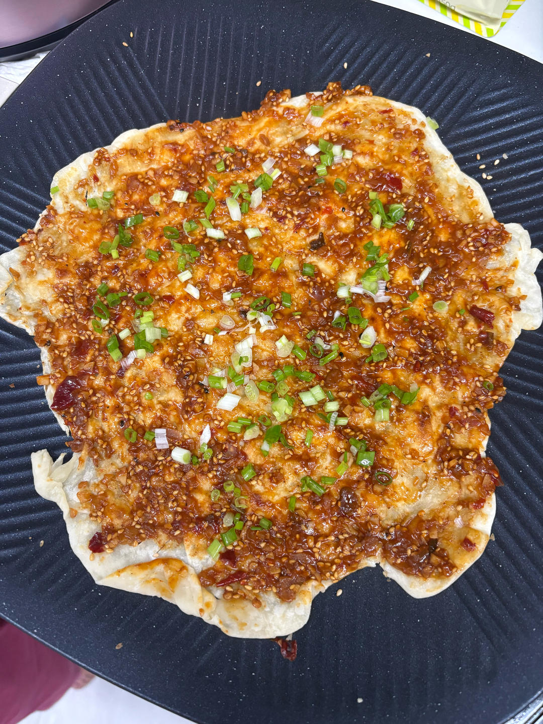 掉渣酱香饼（早餐，面食）