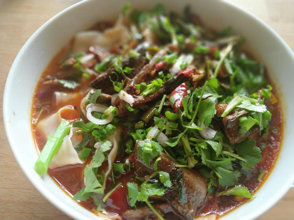 肝脾双补的鳝鱼面