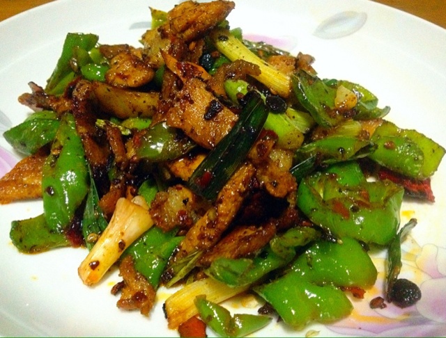 青椒回锅肉