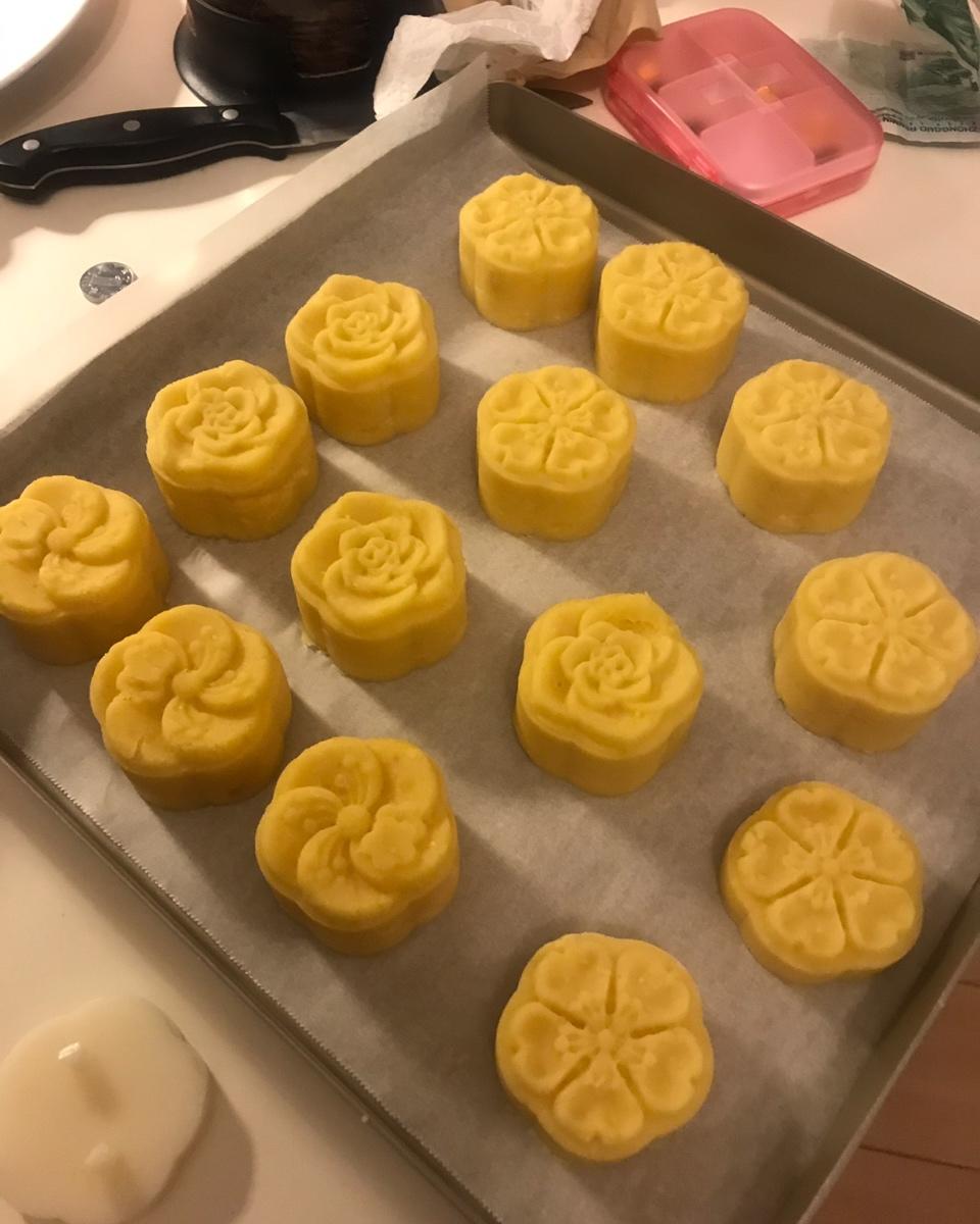 懒汉免炒绿豆沙(绿豆糕)
