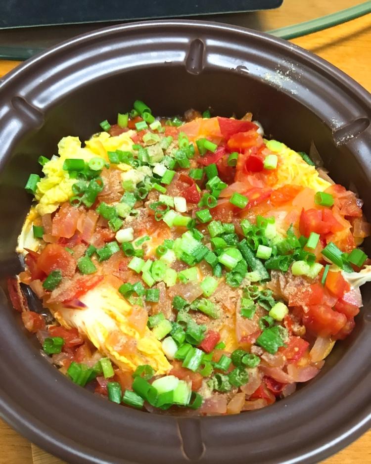 腊肠煲仔茄汁饭