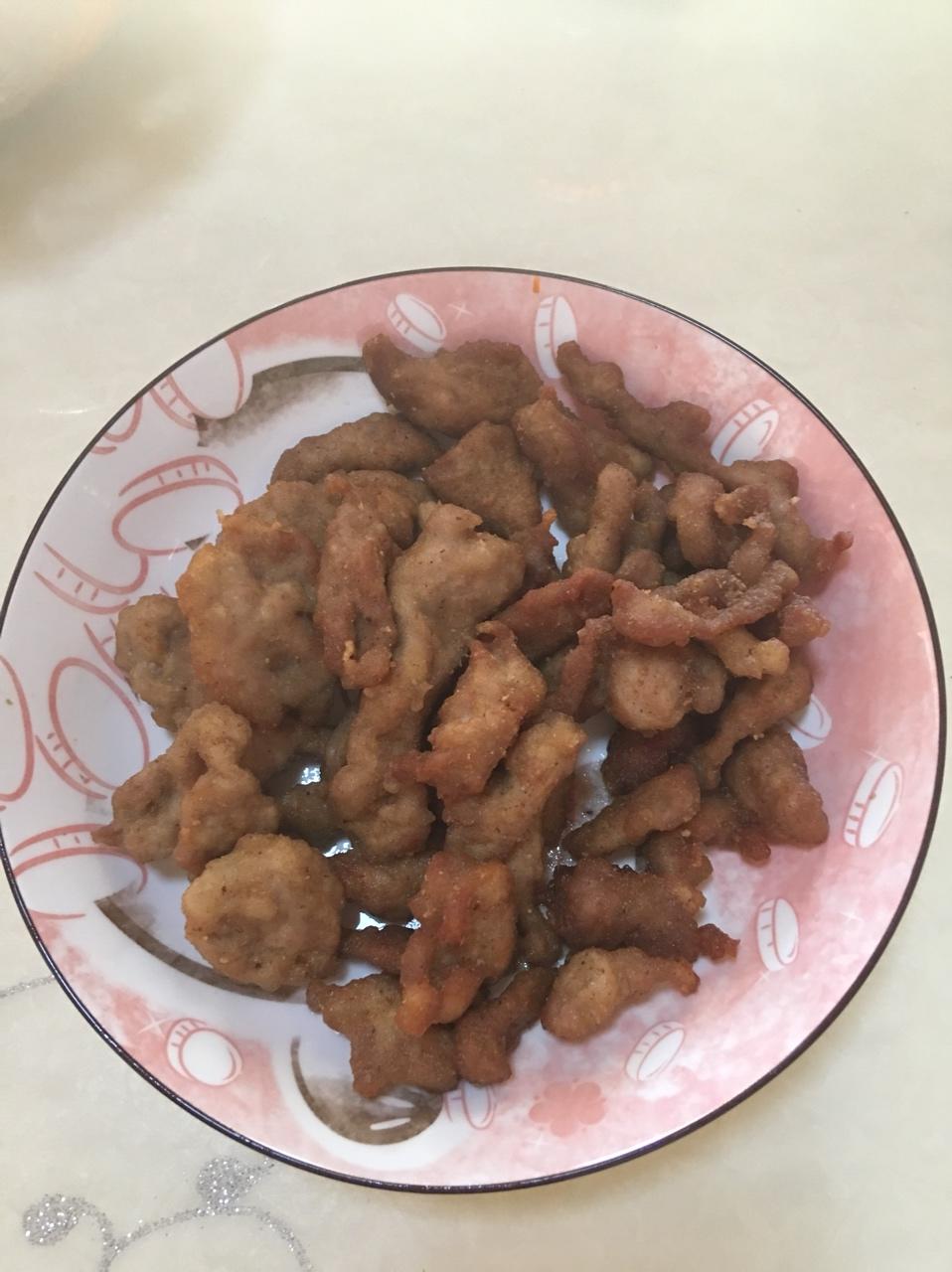 椒盐里脊