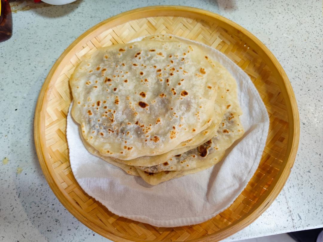 东河肉饼不翻车做法，皮薄如纸，巨好吃