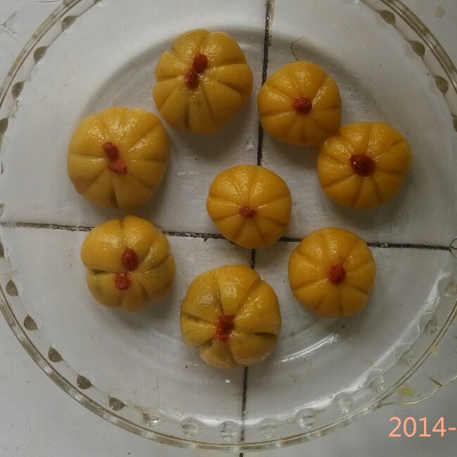 糯糯的南瓜饼