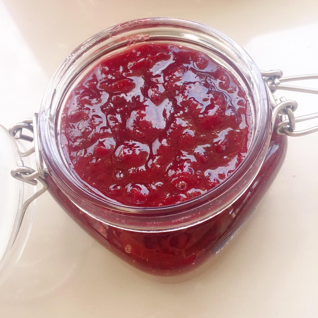 奥罗金做的自制无添加樱桃果酱