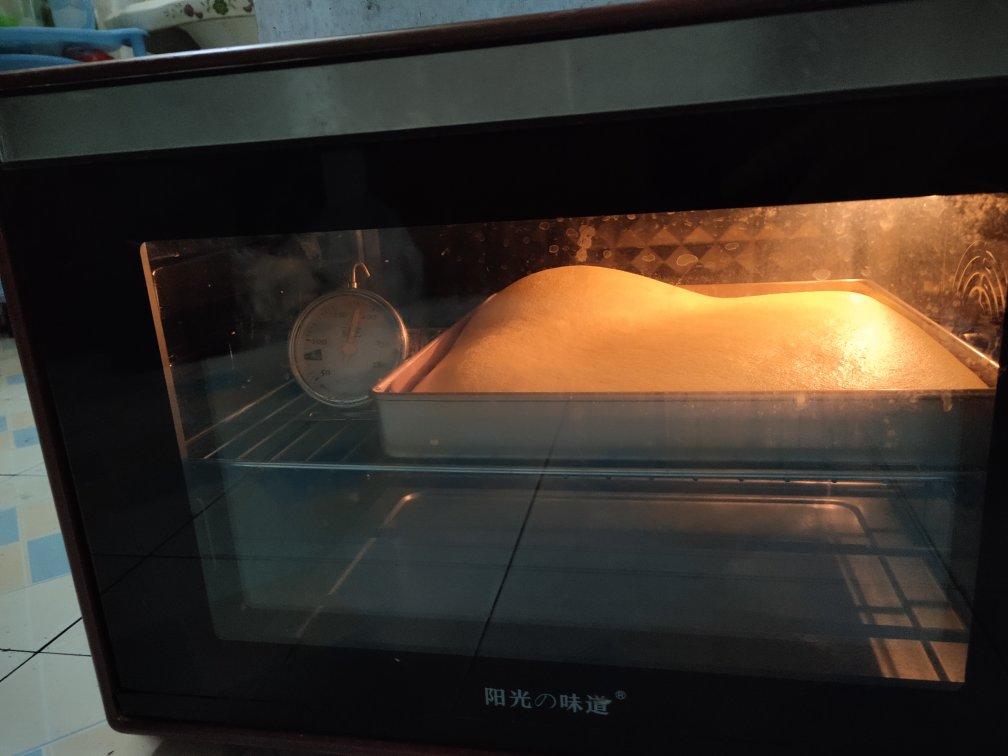 烫面戚风蛋糕卷