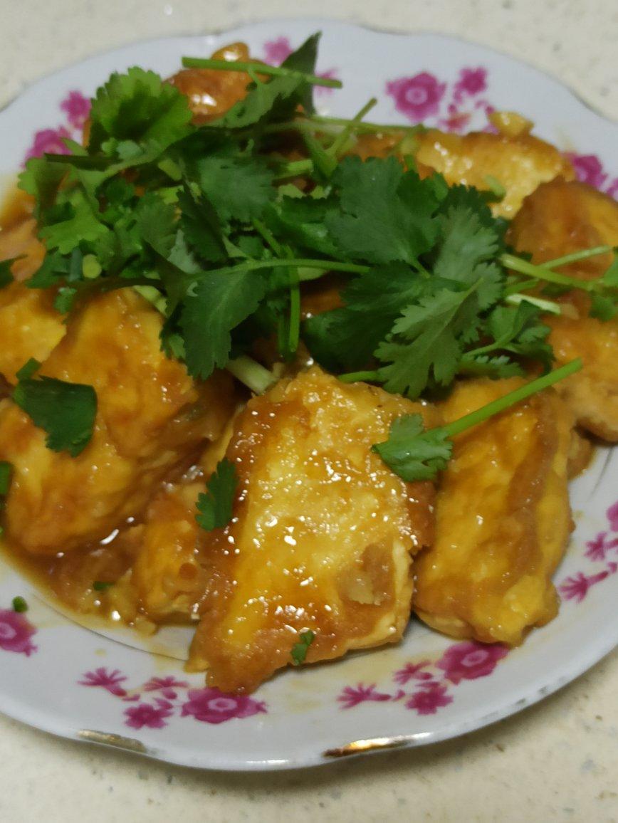 无敌好吃的香煎豆腐