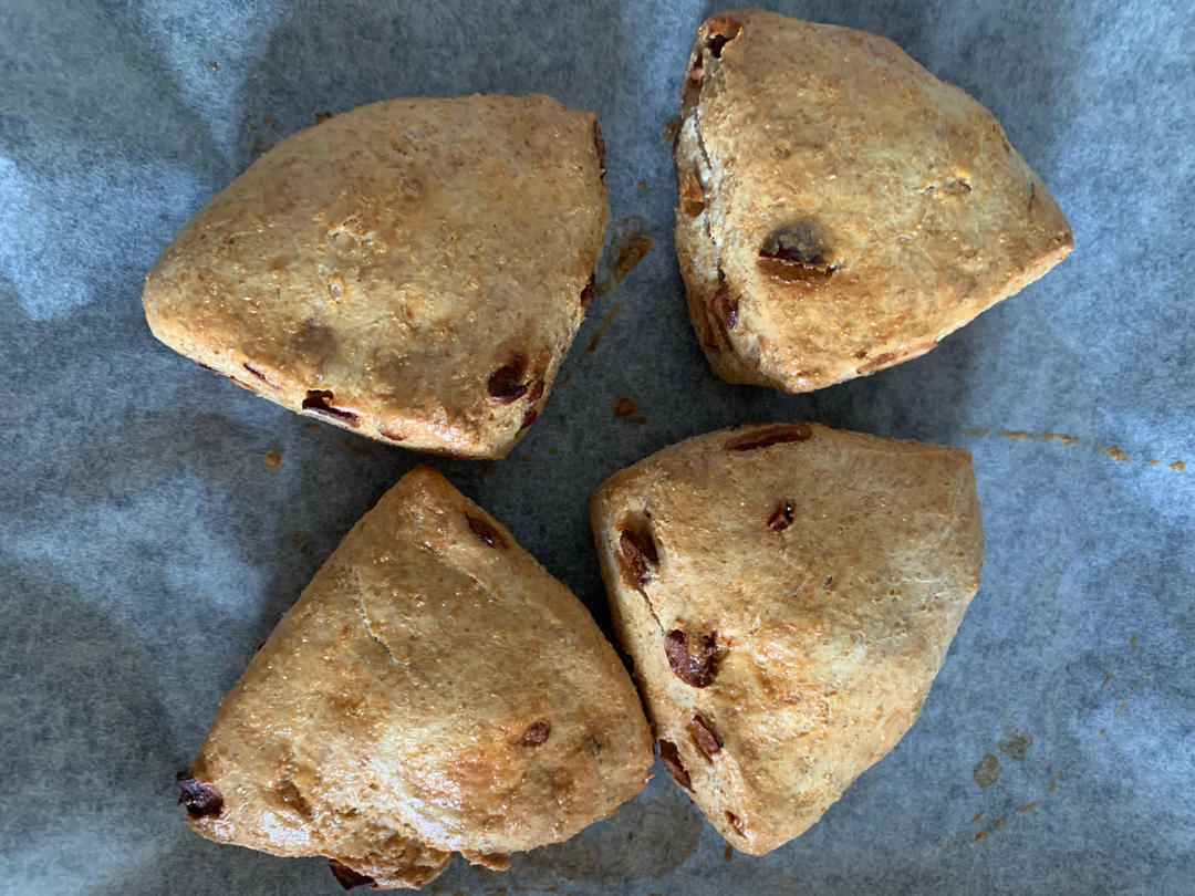 无糖无油全麦司康0️⃣难度