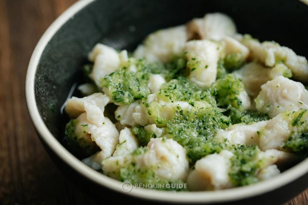 黄瓜醋酱拌沙巴鱼片