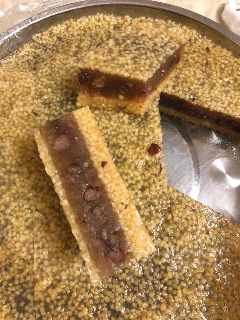 小米红豆杂粮糕