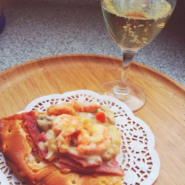 金枪鱼火腿pizza