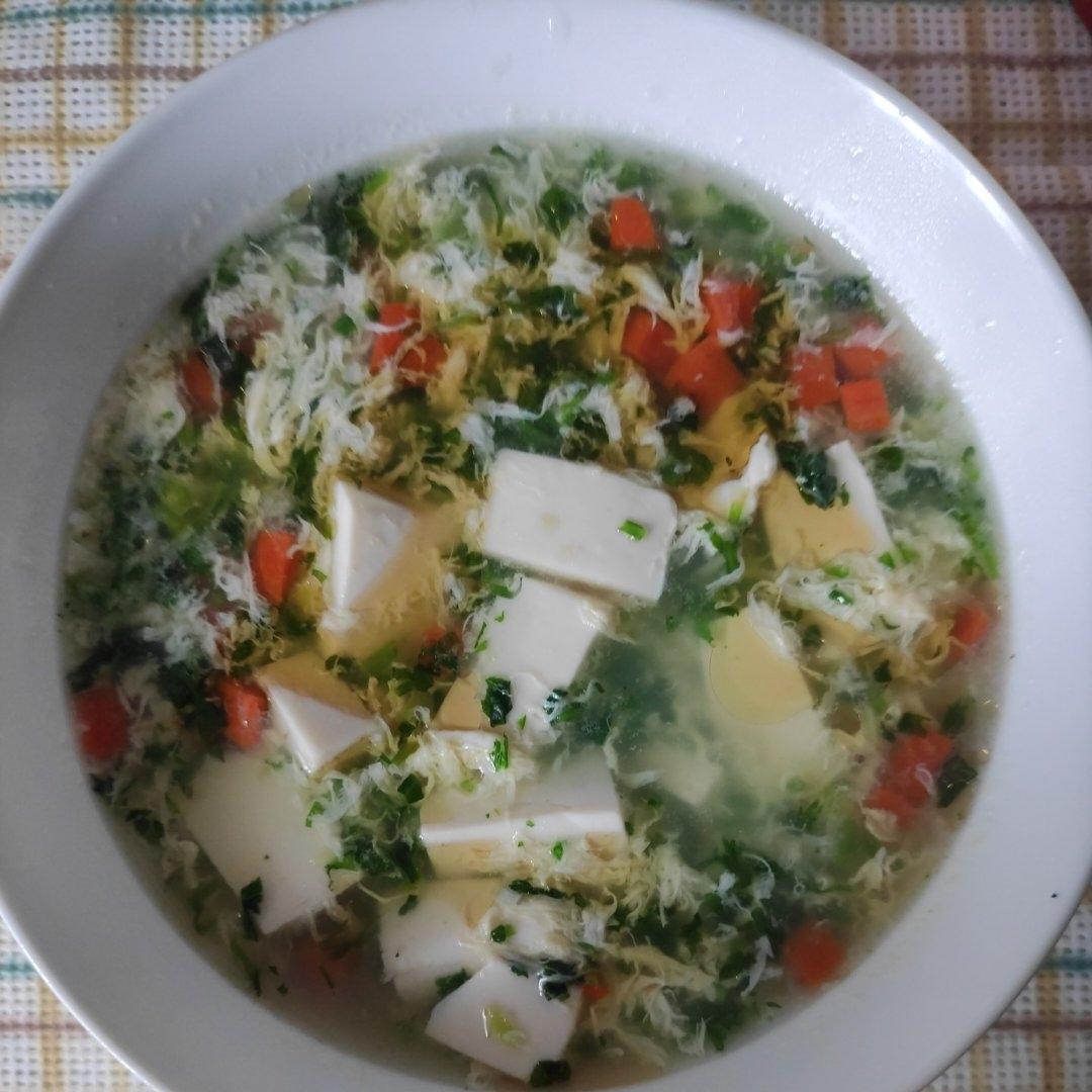 荠菜豆腐羹