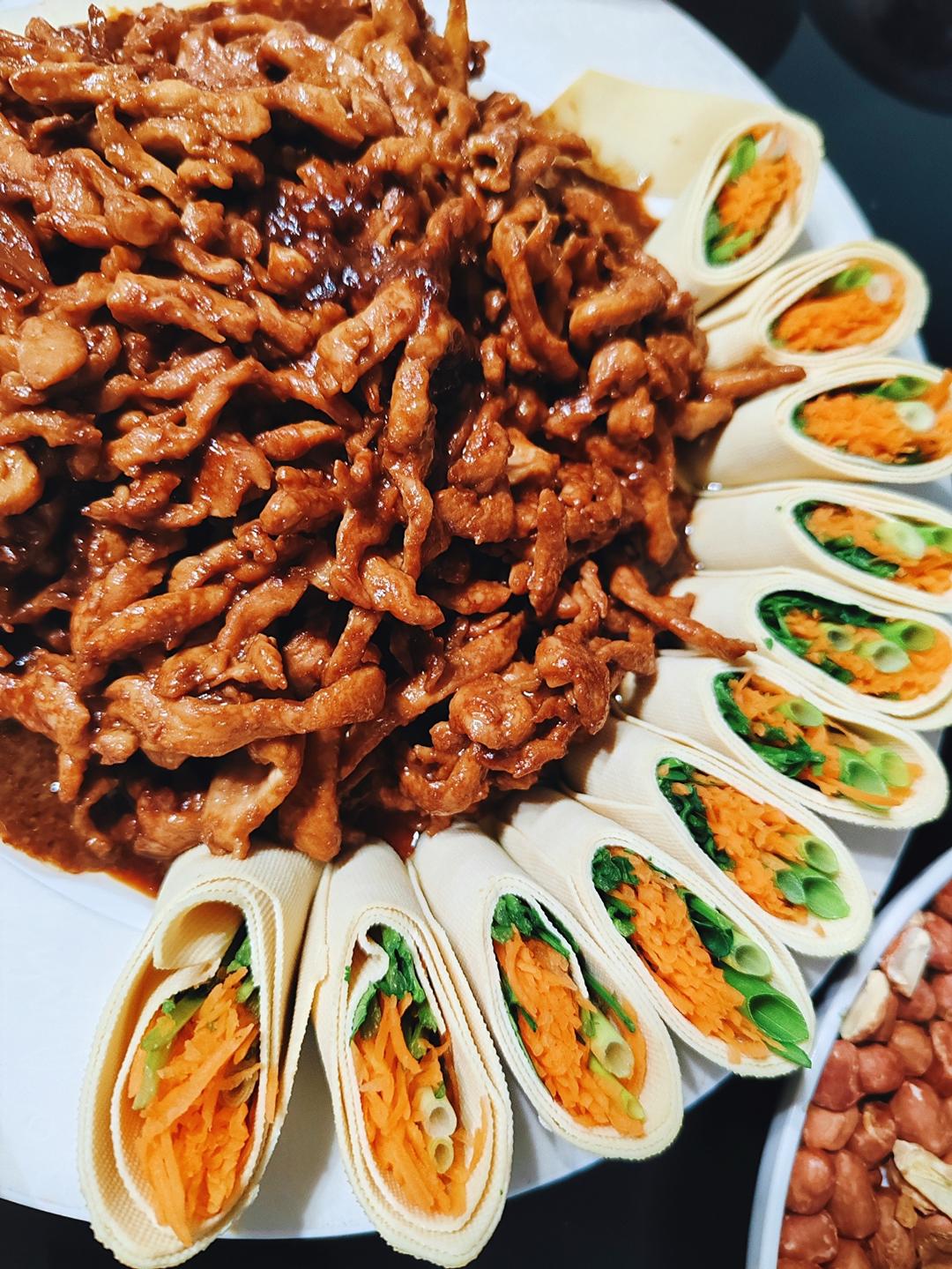 京酱肉丝