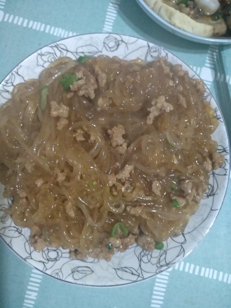 家常肉沫粉条（蚂蚁上树）