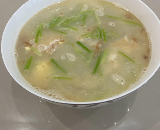 冬瓜鸡蛋汤的做法