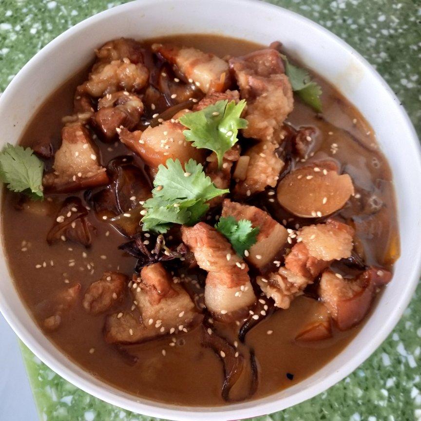 红烧肉炖粉条