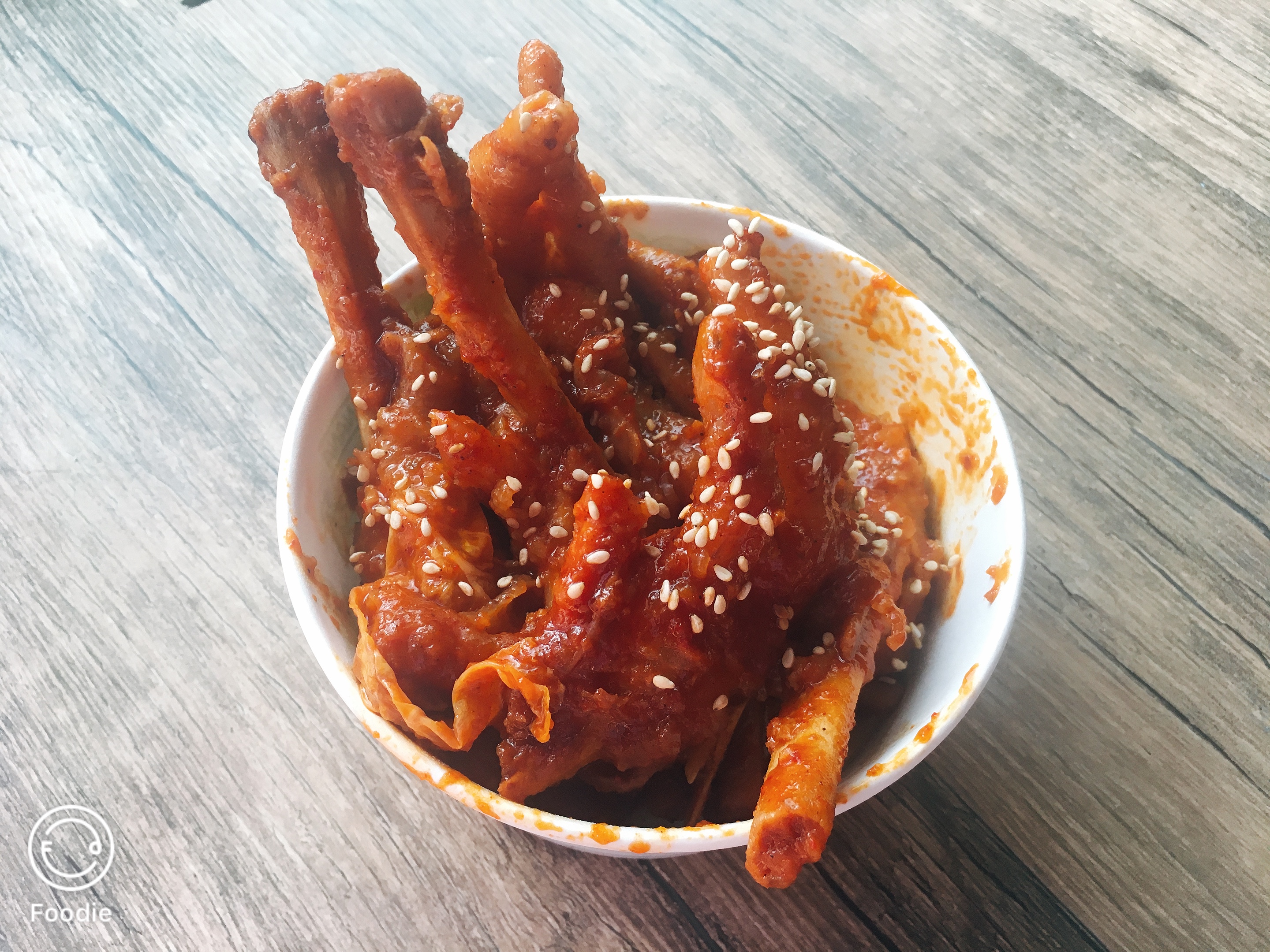 #🦊在韩国#辣炒鸡爪（닭발볶음)，教你做韩国最热下酒菜，简单美味，根本停不下来！的做法 步骤12