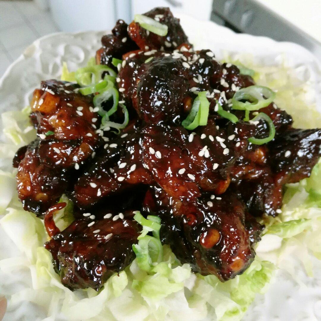 懒人版糖醋排骨