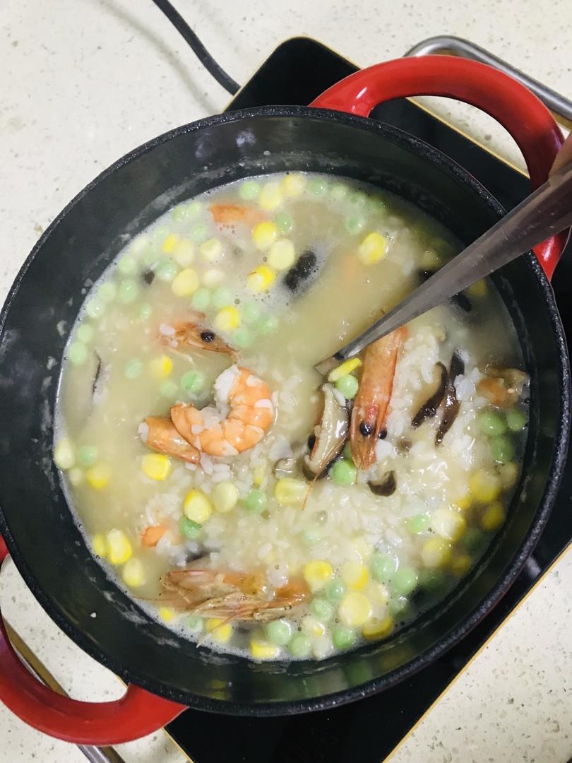 超美味的鲜虾粥