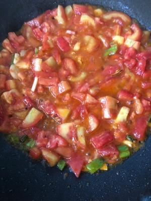 拉条子绝配～西红柿🍅🍆炒茄子🤤的做法 步骤8