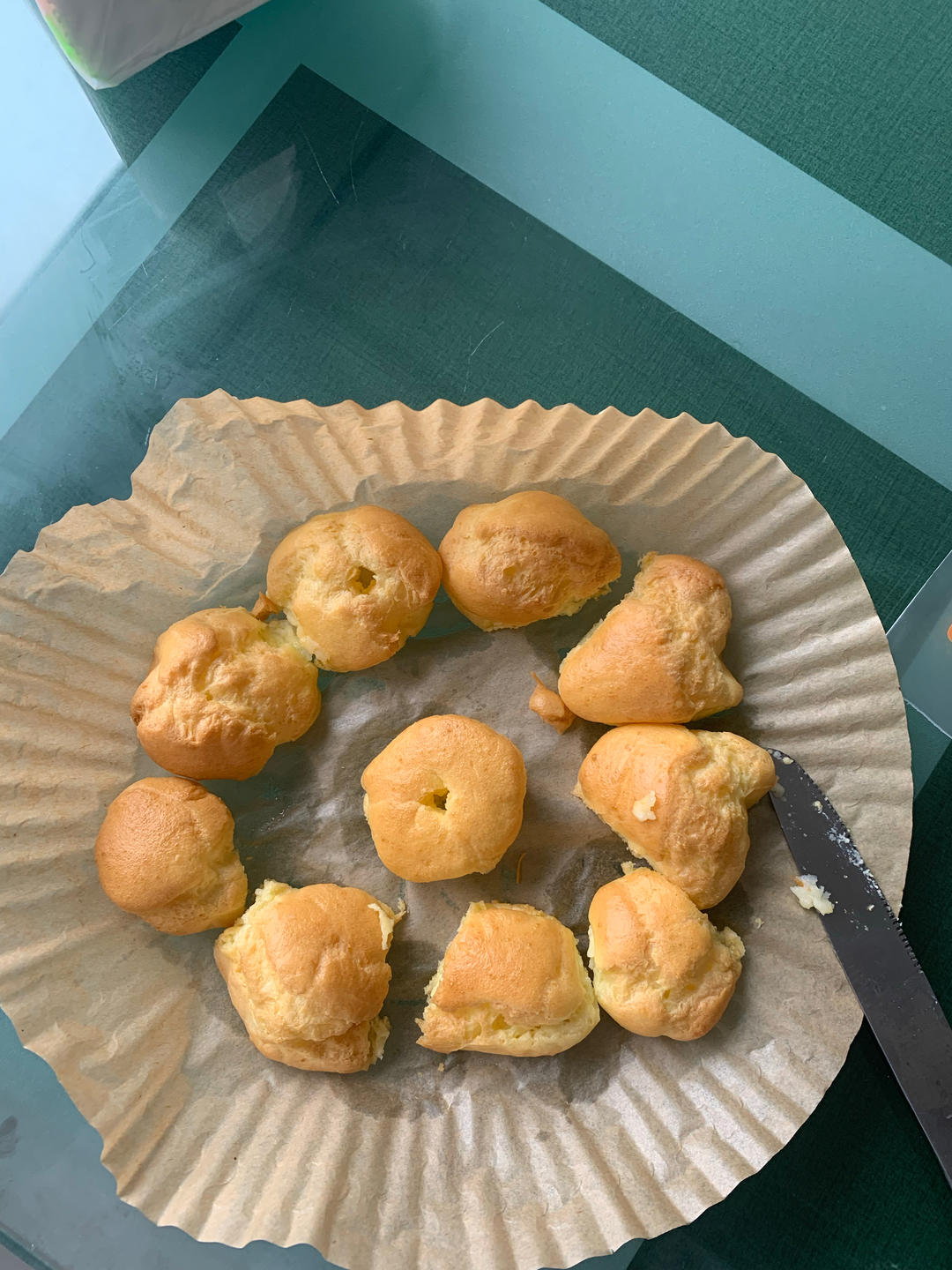 简单易成功的奶油小泡芙做法