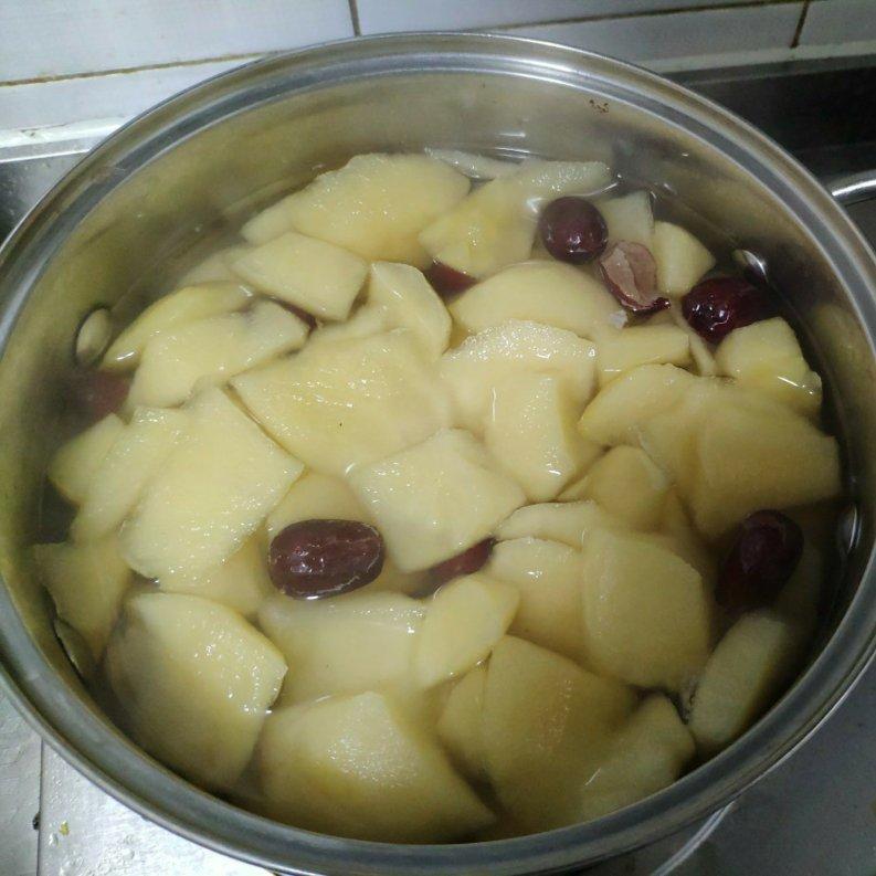 暖心苹果梨橘甜汤