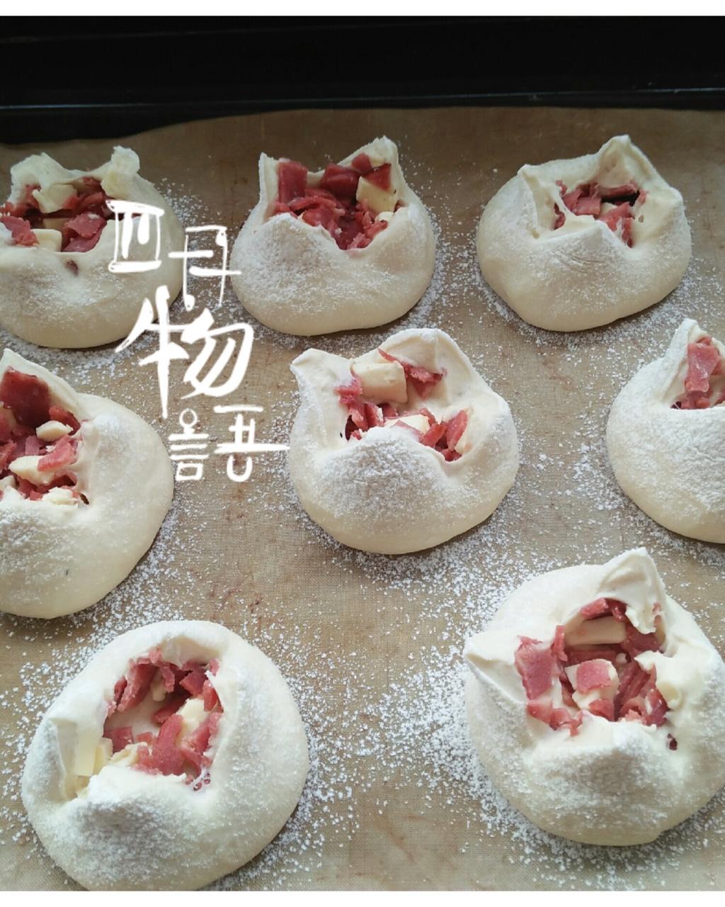全麦芝士熔岩面包