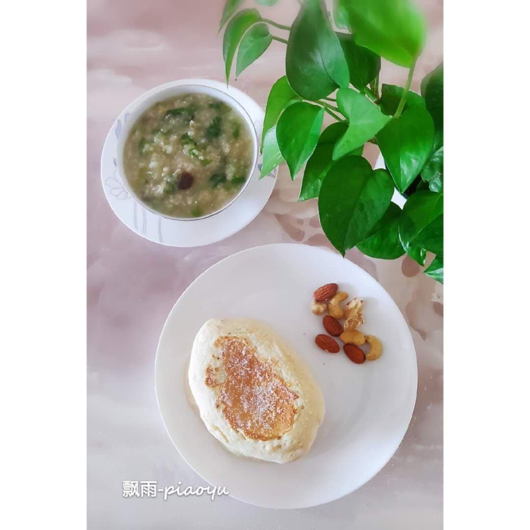 零负担全麦杂粮松饼