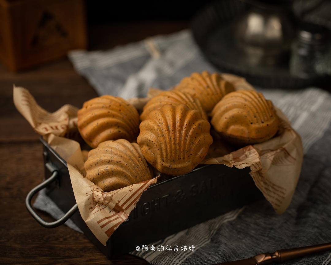 不甜腻的玛德琳！伯爵红茶玛德琳！的做法