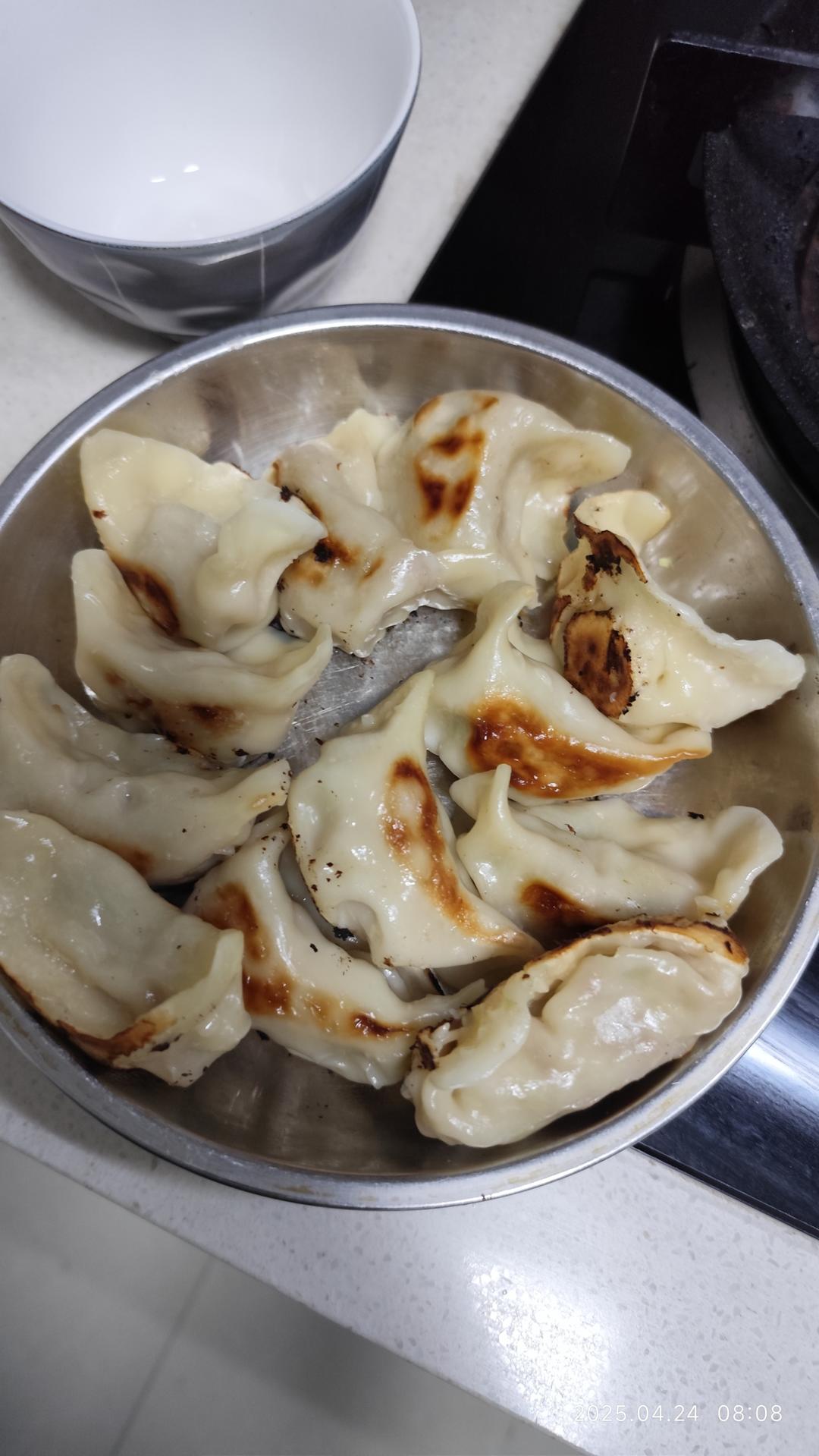 零厨艺煎饺（冷冻饺子🥟）