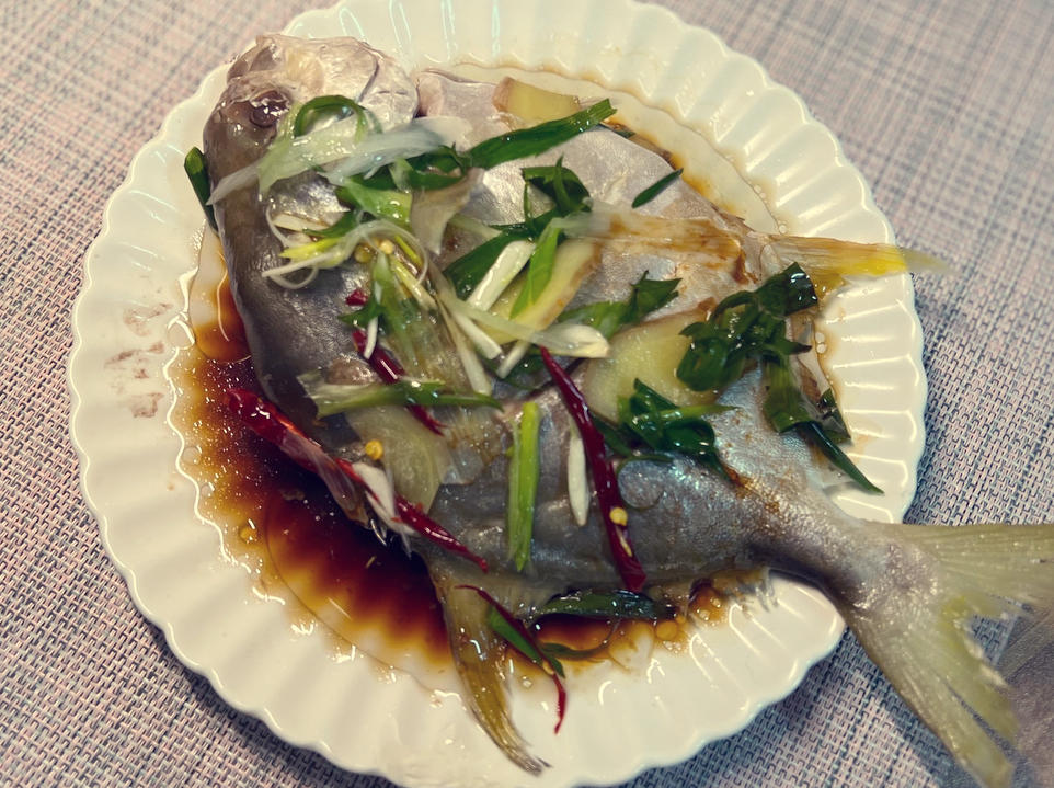 清蒸鲳鱼