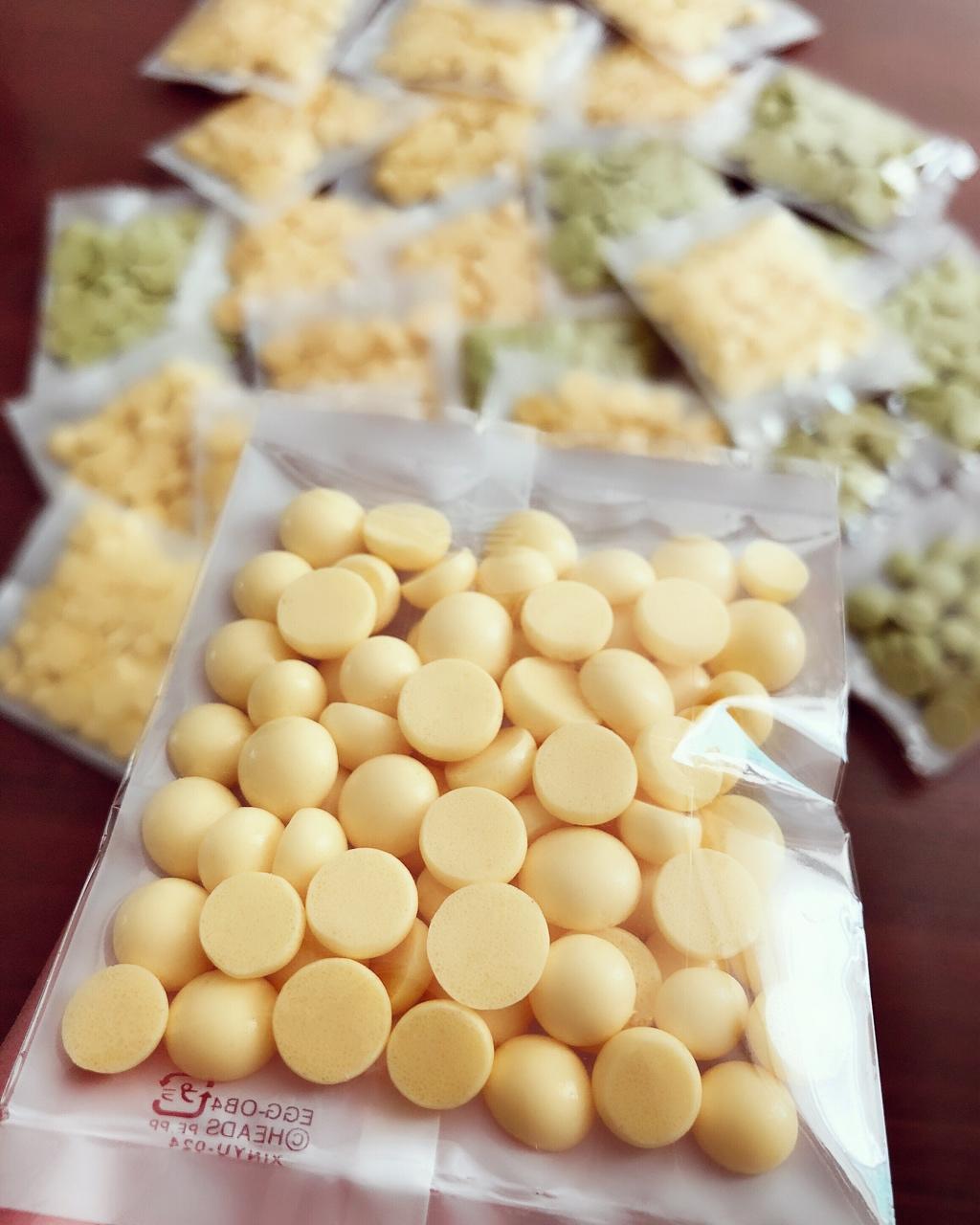 入口即化的无添加蛋黄溶豆